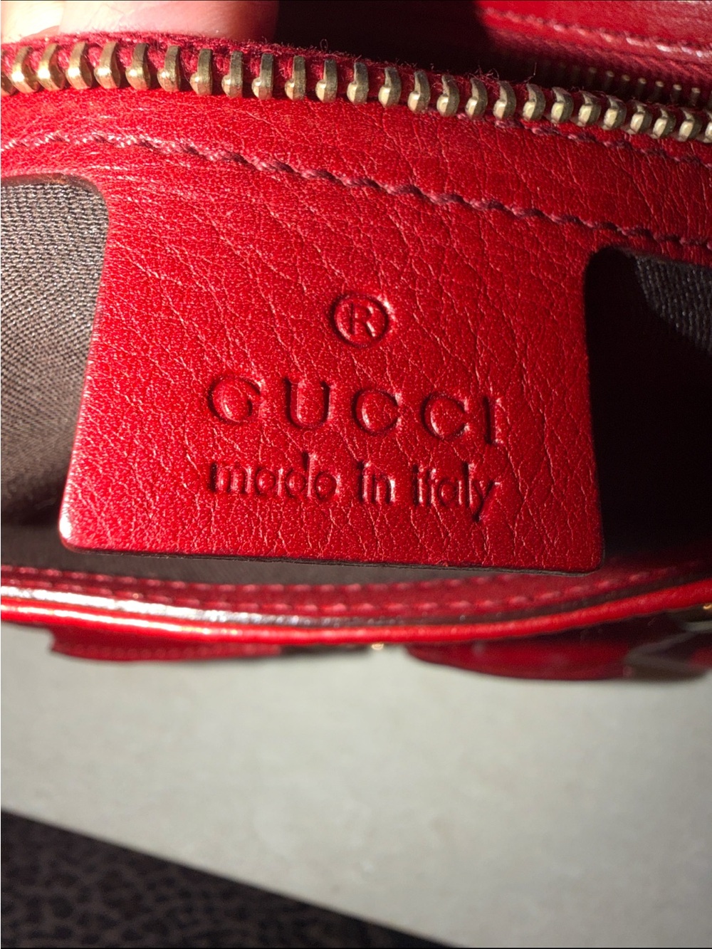 Gucci Horse Bit Leather Shoulder bag. - Picture 6 of 7